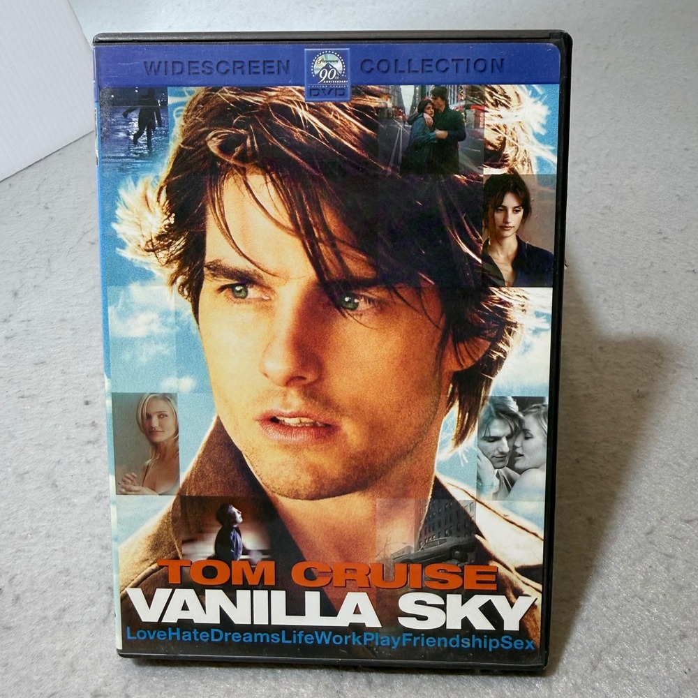 Tom Cruise Vanilla Sky Widescreen Collection DVD Movie